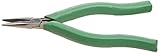 Xcelite ELN54G Thin Long Nose Plier, Smooth Jaw, 6-1/2' Length, 1-3/16' Jaw length, Accu-Lite Handle