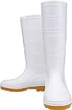 おたふく　安全耐油長靴　白　２９．０ JW709WH290