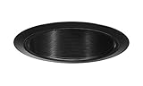 Juno Lighting 14B-BL 4-Inch Recessed Baffle Trim, Black Baffle with Black Trim [並行輸入品]
