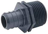 Zurn QQPMC34X 1/2" Barb X 3/4" Mpt Qicksert Male Adapter [並行輸入品]