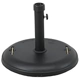 ガーデンパラソルスタンドベース 22kg円型 48×48×37cm