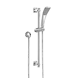 Jado 848999.150 Pyke Complete Personal Hand Shower Set, Platinum Nickel [並行輸入品]
