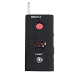 AGPtek® CC308 Anti-Spy Signal Bug RF Detector Hidden Camera Laser Lens GSM Device Finder - Mute Vibr