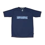 [ニューバランス] キッズ サッカー 半袖 ジュニアプラクティスシャツショートスリーブ リニアロゴ (ABT45224) NV(ネイビー)