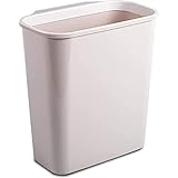 壁掛けゴミ箱 フタなしゴミ箱 ポリ袋ホルダー 大容量 吊り下げゴミ箱 収納 省スペース リビングルーム トイレ キッチン 洗面所 キャビネット アプリコット 3〜5労働日以内配達