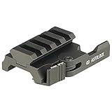 ohhunt ハイマウントベース マウントベース マウントレール 4スロット 20mmレール対応 クイック着脱式 qdマウント (高さ0.5inch)