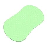 SheetWorld Fitted Bassinet Sheet (Fits Halo Bassinet Swivel Sleeper) - Pastel Green Pindots Woven - 
