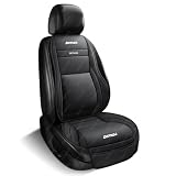 ダイハツ アトレー 車用シートカバー アトレー 令和4.1～ S700V S710V 車用シートクッション＆バックパッド 低反発 通気 運転席 助手席 オフィス 自宅用 滑り止め多様な車種に対応快適なサポートで収納ポケット付き(ブラック，1セット シートクッションとバックパッド)