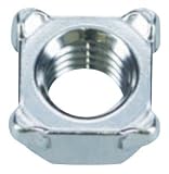 TRUSCO(トラスコ中山) 四角溶接ナット M6 パイロット無 ステンレス 10個入 TBW05-0006 六角ナット