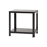 スチールラックのキタジマ スマートラック NSTR-027 幅45×奥行45×高さ45cm 2段 ブラック 40kg/段