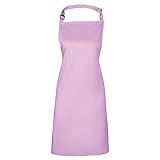 (プレミエ) Premier カラーズ ビブエプロン 作業エプロン ワークウェア 作業服 (ワンサイズ) (ラベンダー)