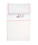Naf-Naf Maxi Cot Sheet Set (Teddy, Pink) by NAF