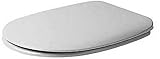 Duravit 0068490000 Duraplus Soft Close Toilet Seat and Cover, White by Duravit