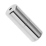 dailymall ジュエリー クラスプ 紐留め ネジ式 エンドパーツ 接続金具 DIY ジュエリーパーツ 全4タイプ - 銀 ＃１