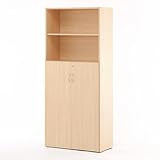 ハイシェルフ 可動棚 部分扉付き RFHS-JHFD ナチュラル