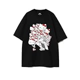 [DUOFAFA] 伊藤潤二 川上富江 Tシャツ 綿 押切トオル 半袖 コスプレ衣装 夏服 日常服 スポーツシャツ 記念 コスチューム おしゃれ 柔らかい カジュアル 快適 通気性 アニメ cosplay 男女兼用 (A,3XL) [並行輸入品]