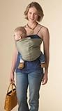 Hotslings Everyday Baby Pouch Sling Sateen Stretch Child Carrier, Sage Size 1 (P) by HotSlings