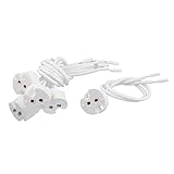 uxcell 25/250V 100W MR11 MR16 電線　接続　ライトソケット　ケーブル　5個入