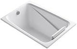 KOHLER K-1490-X-0 Greek 4-Foot Bath, White [並行輸入品]