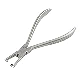 Hanchen AB-36 メガネ専用 ヤットコ ねじかしめ レンズ合わせ 眼鏡屋用 (ステンレス鋼柄)