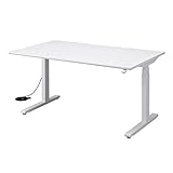 オフィス テーブル デスク 机 作業台 ワークテーブル 電動上下昇降デスク(W1400×D800×H630〜1280mm) ERD-M14080 サンワサプライ (TD)