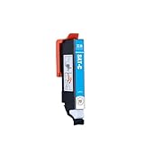 【SEASKY】SAT-C シアン 染料 単品 エプソン EPSON 対応 サツマイモ SAT インクカートリッジ 互換インク 純正 と併用可能 残量表示機能付 さつまいも インク ISO9001認証工場 EP-715A EP-815A EP-714A EP-814A EP-712A EP-812A EP-713A EP-813A プリンターインク