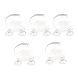 Baoblaze ３タイプ選べる　植物ガラスポット　水生植物クリスタルガラスポット　コレクション　イデアガラス - ５個