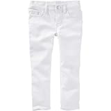 OSHKOSH(オシュコシュ) プルオンニットライクデニム ホワイト ボトムスパンツ 5歳【並行輸入】