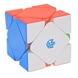 Bucubke GAN Skewb Standard 8 磁石パズルステッカーレス競技用マジックキューブ 3x3 磁石内蔵 GAN スキューブ M 8マグネットスピードキューブ（スタンダードバージョン）