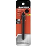Black & Decker 16905 Glass/Tile Drill Bit, 1/2-Inch by 3-7/8-Inch by Black & Decker [並行輸入品]