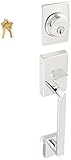 Schlage F58 CEN 625 Century Exterior Handleset with Deadbolt, Bright Chrome (Exterior Half Only) [並行