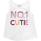クレイジーエイト Crazy 8/ No.1キューティータンク ホワイト トップス半袖Tシャツ 18～24ヶ月【並行輸入】
