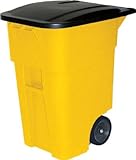 [7785551]エレクター　ブルートロールアウトコンテナ　１８９．３Ｌ　イエロー 9W2700YEL