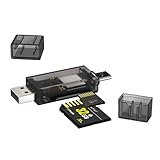 SDカードリーダー 2in1 Type-C&USB2.0 カードリーダー OTG対応 高速転送 小型軽量 Type-C & USB-A デュアルポート マイクロSD/TFカード対応 最大2TB iPhone 17/16/15 全機種 Android タブレット PC Mac 広範な互換性 軽量便携 プラグアンドプレイ