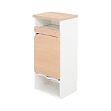 【JAJAN】［国産］おしゃれに大量収納★おむつストッカー【パンノリーノ-pannolino-】ナチュラル[おむつ収納ケース][おしりふき/おむつ入れ][おむつ替えアイテムひとまとめ][出産祝いに]