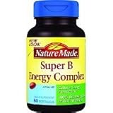 (2 Pack)-Nature Made Super B Energy Complex, 60 Softgels each. by Bluezone Mall [並行輸入品]