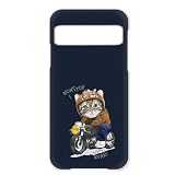 Google Pixel 7 用 ピクセル7カバー スマホケース 携帯 ハードケース バイク猫 ねこ ライダー ねいびー h219a02