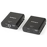 StarTech.com USB 2.0 ??????? Over Cat5/Cat5e/Cat6 ?????????? (RJ45) - 330????/100m ???USB??????????????? ESD??&???????? - ???? - 480 Mbps (USB2001EXT2NA)