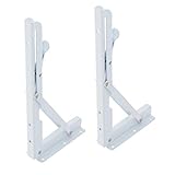 B Blesiya 家庭　オフィス　シェルフブラケット　コーナー　ブレースサポーター　ファスナー　全3サイズ - 12インチ