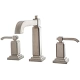 Pfister lg49-we0カーネギー1.2 GPM Widespreadバスルーム蛇口withメタルポップアップA、 LG49-WE0K