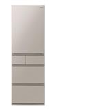 パナソニック 冷蔵庫 幅60cm 406L 右開き NR-E41EX1-C ベージュ ナノイーX AIエコナビ