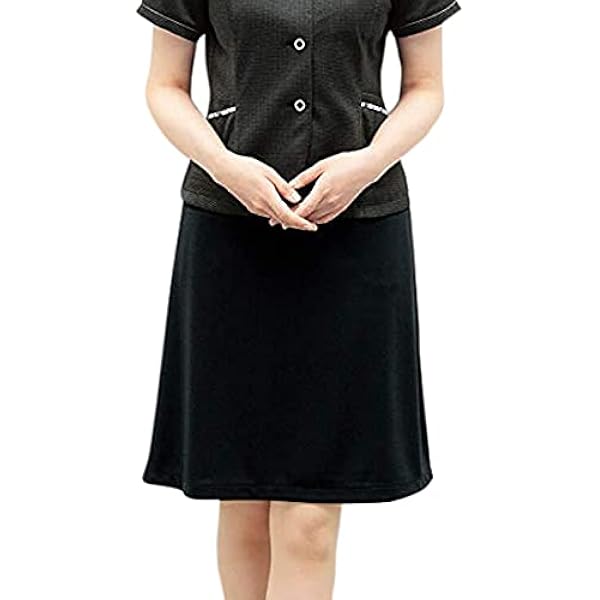 Amazon.co.jp: [フォーク] ヌーヴォ 事務服 制服 脇ゴムソフト