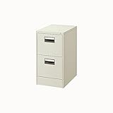 プラス　ファイリングキャビネット　K型　A判　２段　A4-2　エルグレー