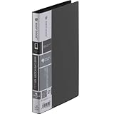 キングジム 名刺ホルダー ショットドックス コンパクトタイプ 120ポケット 黒 42SD-BK