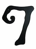 Atlas Homewares SCN7M-BL Scroll Black 4-Inch No.7 Pull Atlas Homewares [並行輸入品]