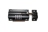 Vault Lock Combination Bolt Lock, Black [並行輸入品]