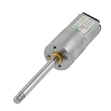 uxcell DCギヤードモータ　小型　4mm　シャフトダイヤ　DC 6V 10RPM 0.45A 16GA　金属
