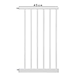 子供の安全門U字型アクセサリーさまざまなサイズの拡張ピース赤ちゃんPlaypenフェンスは、パンチする必要はありません (色 : 45cm lengthened accessories)