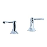 Cifial 244.670.625 Brookhaven Roman Tub Deck Valve Kit Trim, Polished Chrome [並行輸入品]