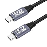 Type C ケーブル 0.2M USB C to C ケーブル 【20Gbpsデータ転送 240W急速充電】 USB3.2 Gen2標準 PD3.1対応 MacBook Pro/Air、surface、Galaxy、Pixel、Xperia等タイプc機種対応